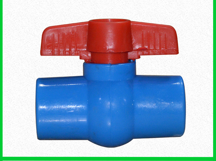 维斯顿pvc-u给水管件20 25 32 40 50 63 110螺口承插球阀pvc闸阀