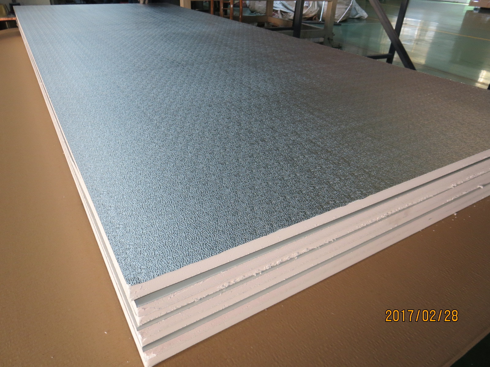 双面彩钢 酚醛复合风管 防火a级酚醛板 中央空调风管板