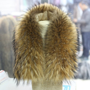 2018 厂家仿皮草毛领狐狸毛条貉子帽领各种羽绒服棉服毛领批发
