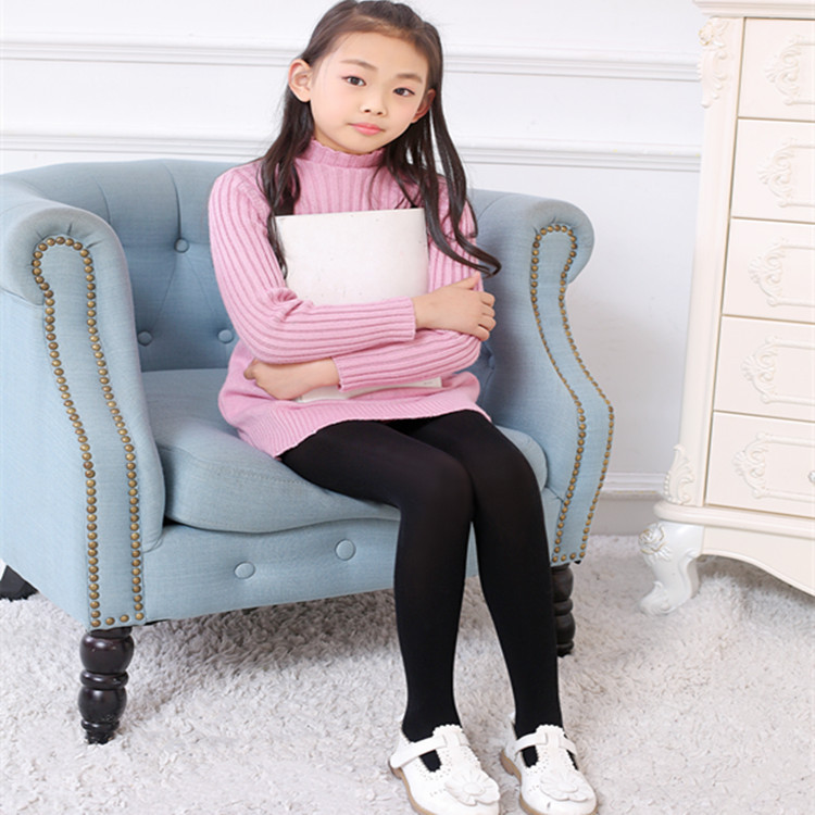 天鹅绒儿童白色跳舞连裤袜 春夏丝袜 女童舞蹈袜裤专业舞蹈袜子