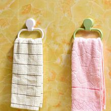 A201粘贴式毛巾环厨房抹布挂架浴室卫生间壁挂毛巾架挂毛巾架子