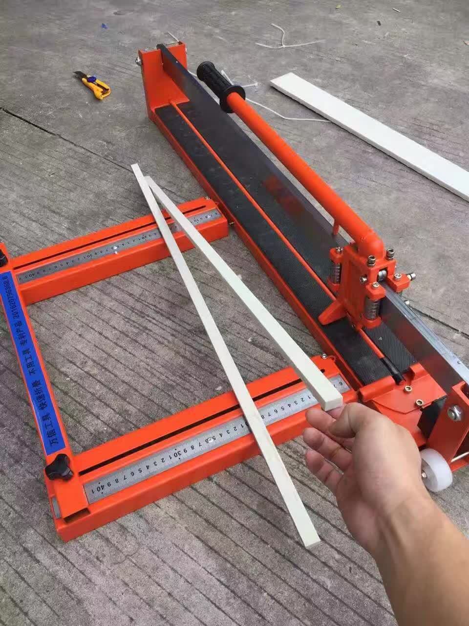 手动瓷砖切割机 瓷砖推刀800 红外线手推割刀地砖重型切割机1000