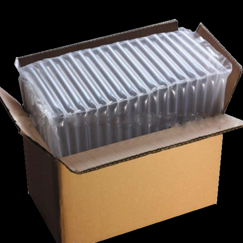 男女皮鞋气柱袋 红蜻蜓鞋子气泡柱 化妆品防压缓冲空气袋东莞定做