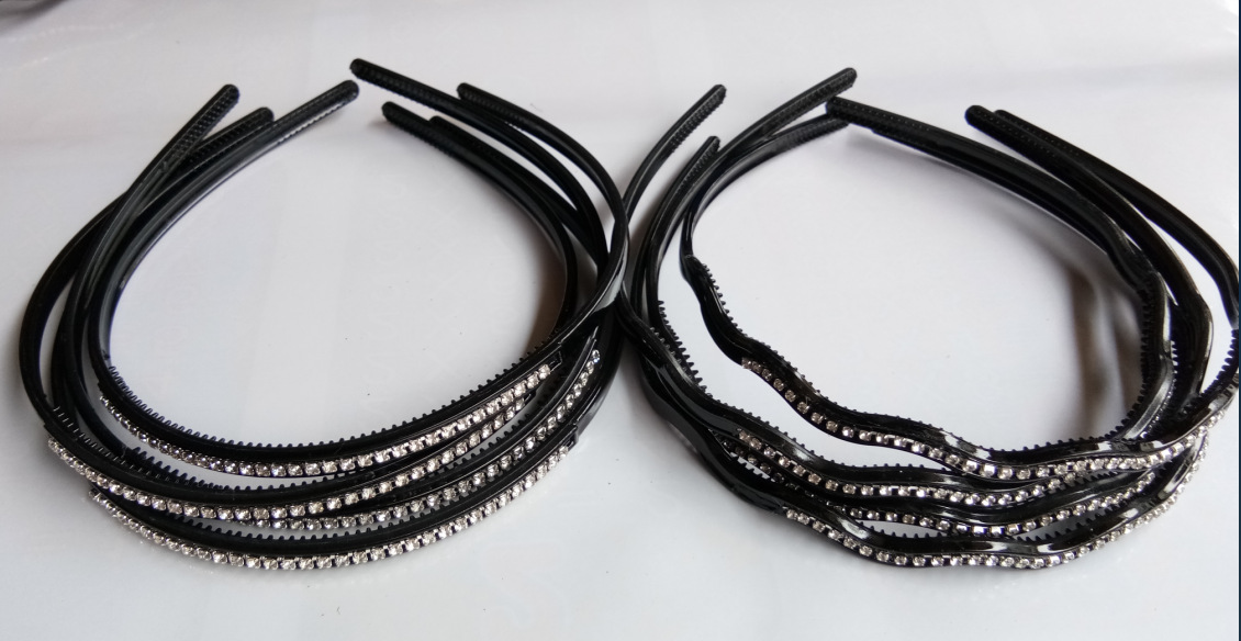 家家备一元一件地摊热卖头扣系列,水晶链条头扣,一包20个,厂家直销