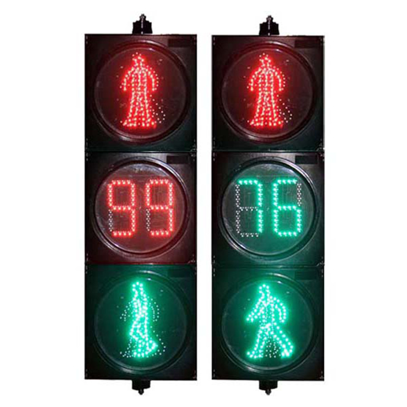道路交通信号灯红绿灯信号灯 交通设施人行道led交通倒计时指示灯