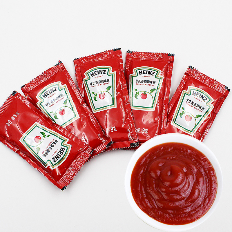 休闲食品番茄酱批发 西餐调味品 便携式番茄酱沙司 亨氏调味酱