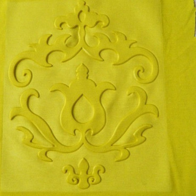 定制凹凸印压花面料效果好 针织布立体压花