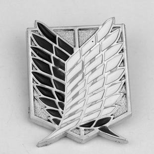 进击的巨人自由军团自由之翼胸针别针 新款 饰品 小商品批发市场