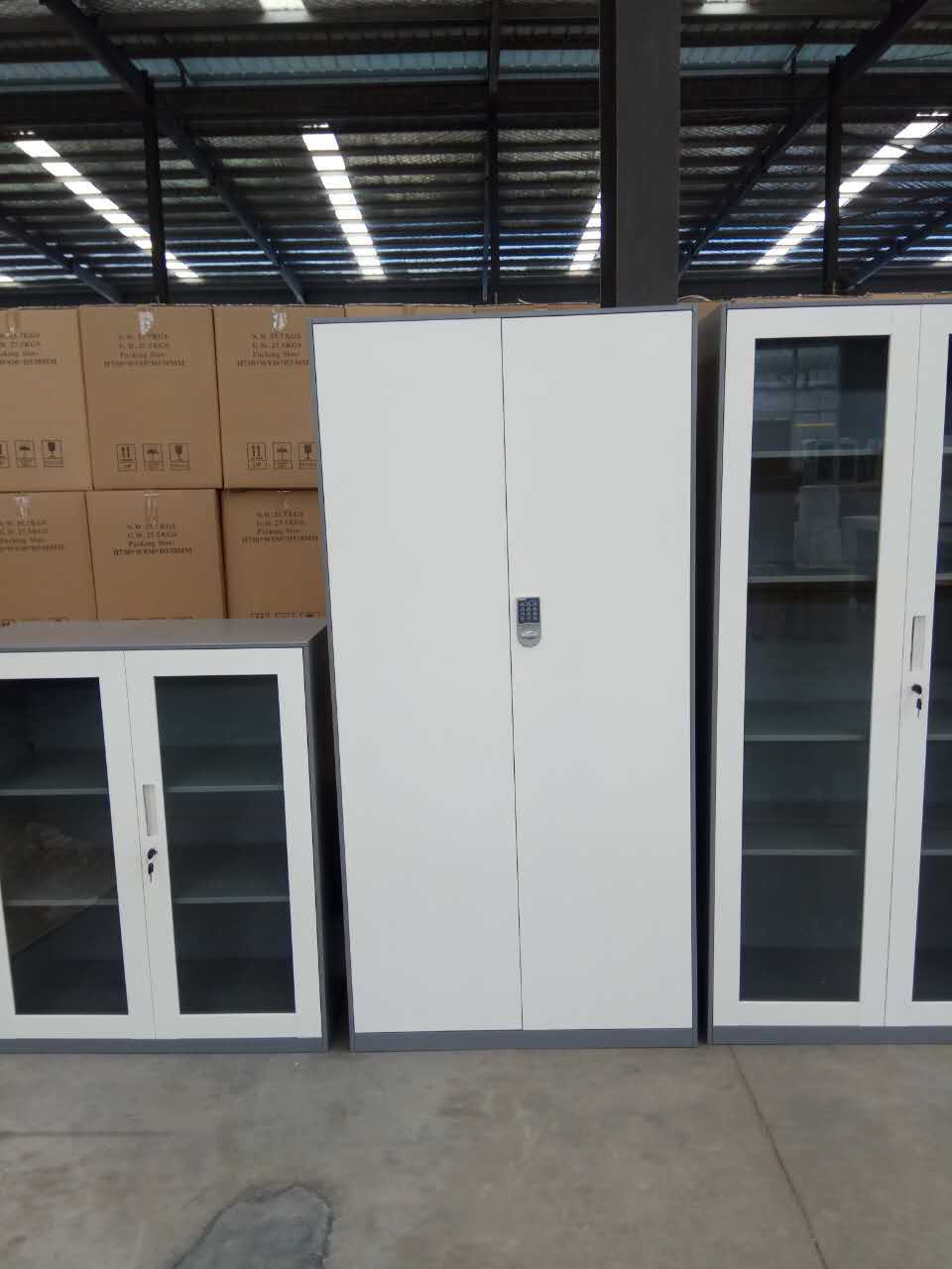 工厂直销高档薄边钢制保密文件档案拆装柜带电子密码锁