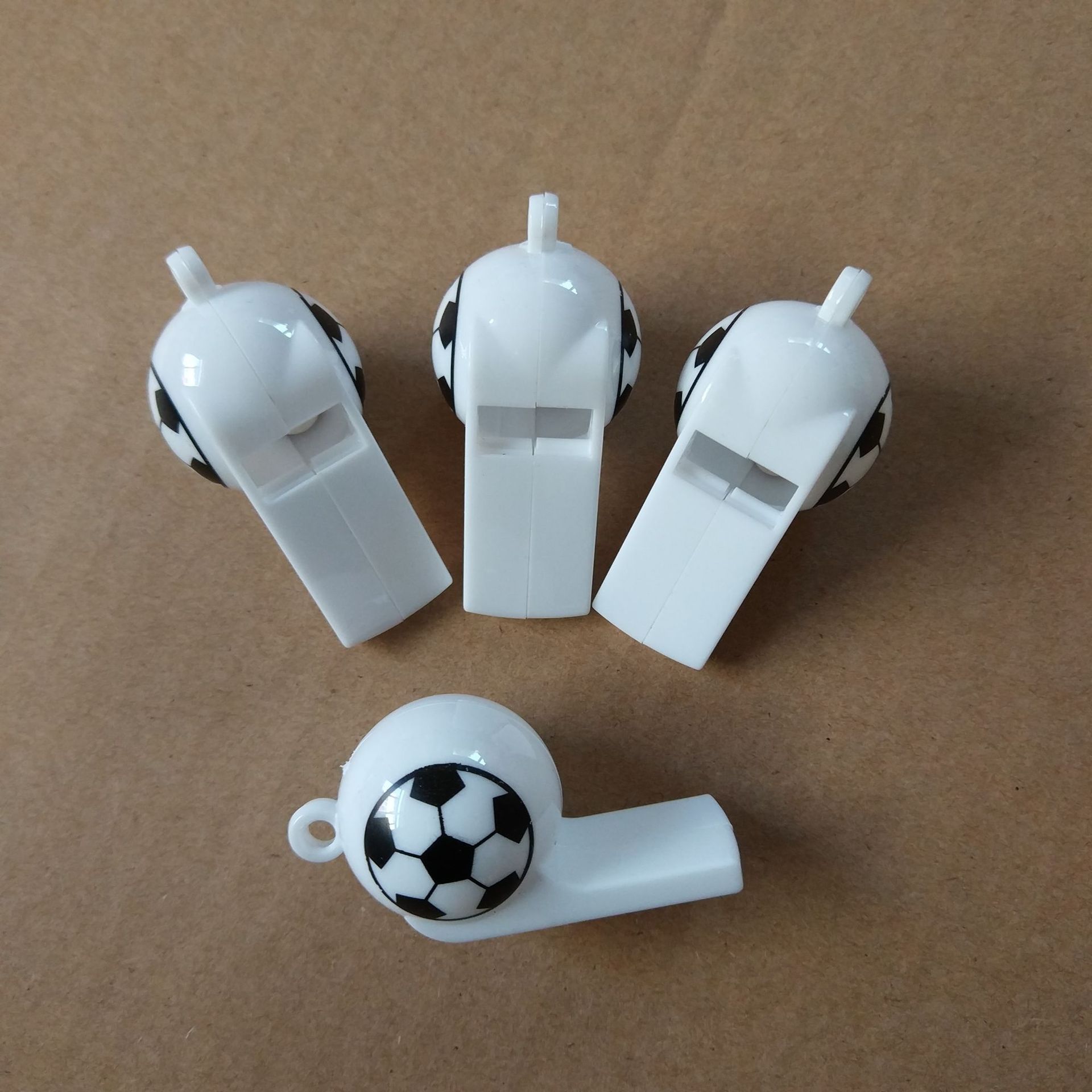 塑料 白色 新料 足球 哨子 口哨