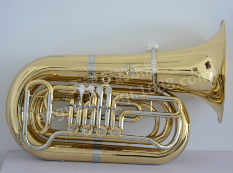 厂家直销 降b调米拉风倍低音号 四扁键抱号 亨韵演奏乐器