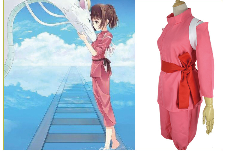 千与千寻cos套装 荻野 演出cosplay服装 小千衣服 套装