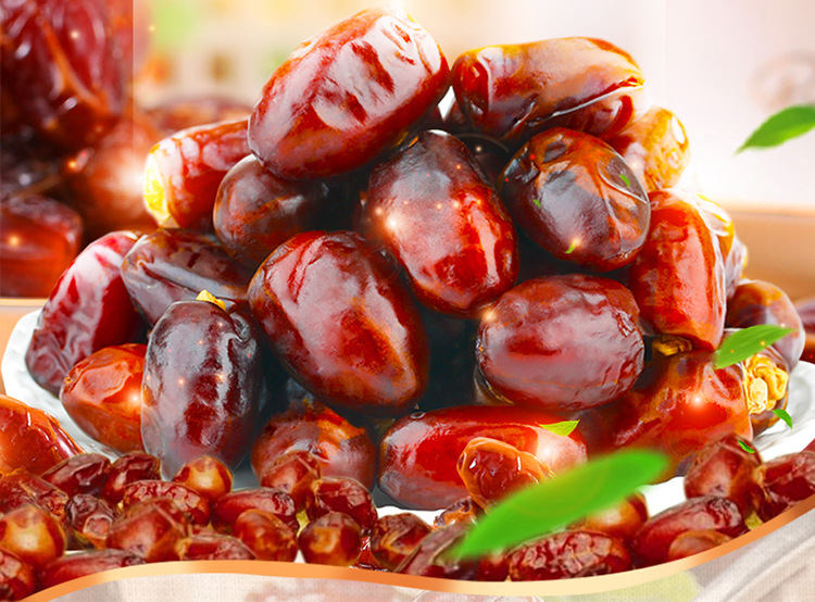 阿联酋进口 皇冠椰枣 fard系 250g/袋 迪拜黑椰枣 干果蜜饯零食