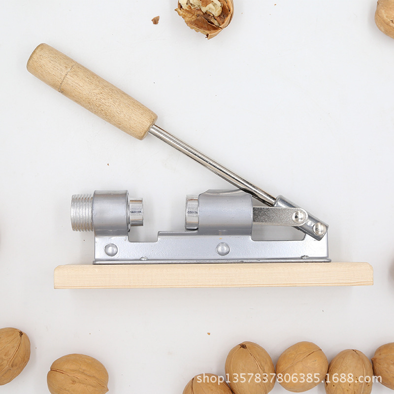 板栗开口器 核桃夹 机械式核桃夹板栗破壳工具美食食品工具坚果夹