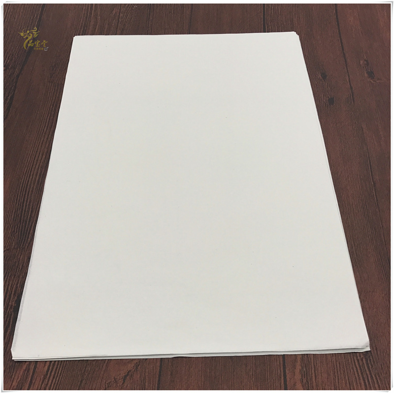 厂家直销毛笔书法国画练习宣纸 4开/8开空白生宣纸 书法培训班用