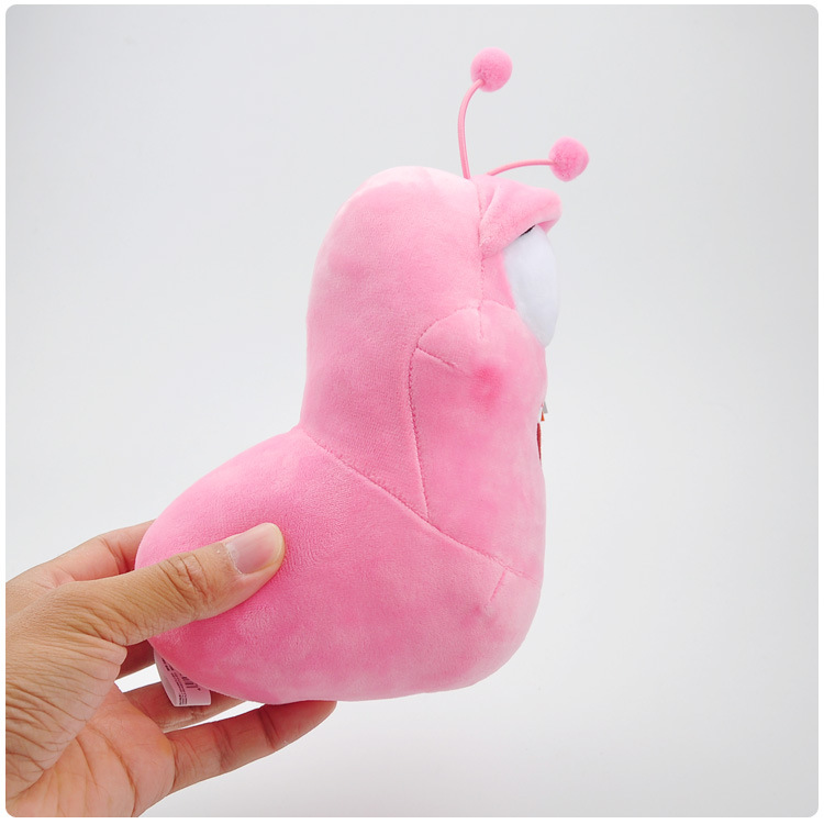 正版larva爆笑虫子萌萌小粉毛绒玩具娃娃公仔儿童玩偶抓机布娃娃