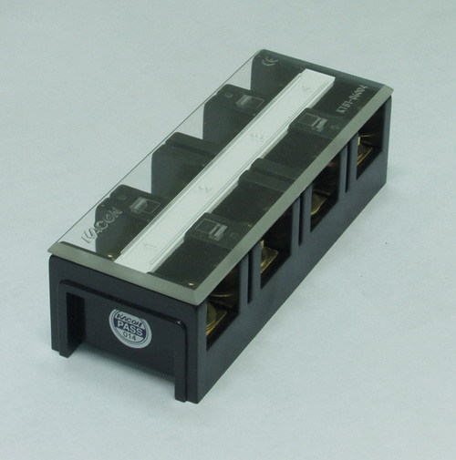 正品凯昆接线端子排 固定式接线板 4p 60a 接线端子ktb1-06004