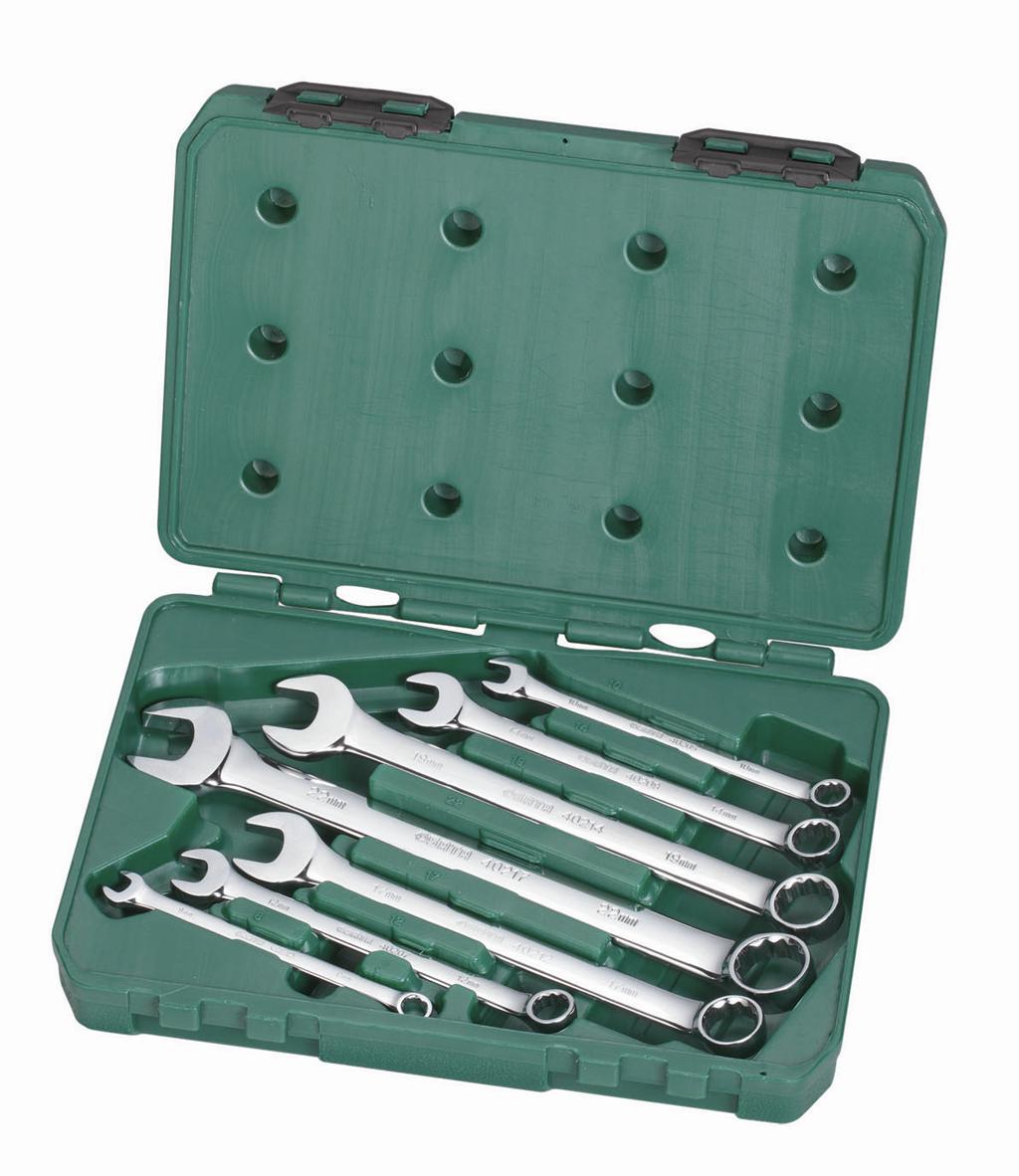 sata/世达 09036 7件全抛光两用扳手组套