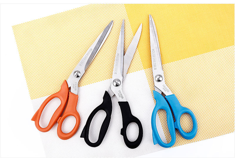 现代金成 10寸裁缝剪刀不锈钢裁布剪刀pp手柄缝纫剪刀scissors