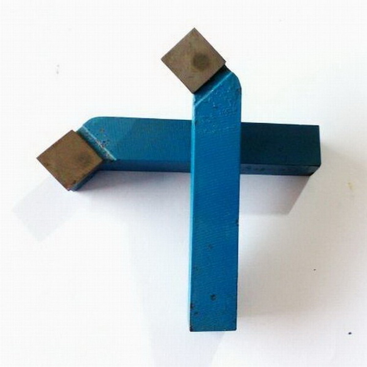 蓝柄45度外圆车刀兰柄合金钨钢焊接车床切削车刀8*10*12*16*20