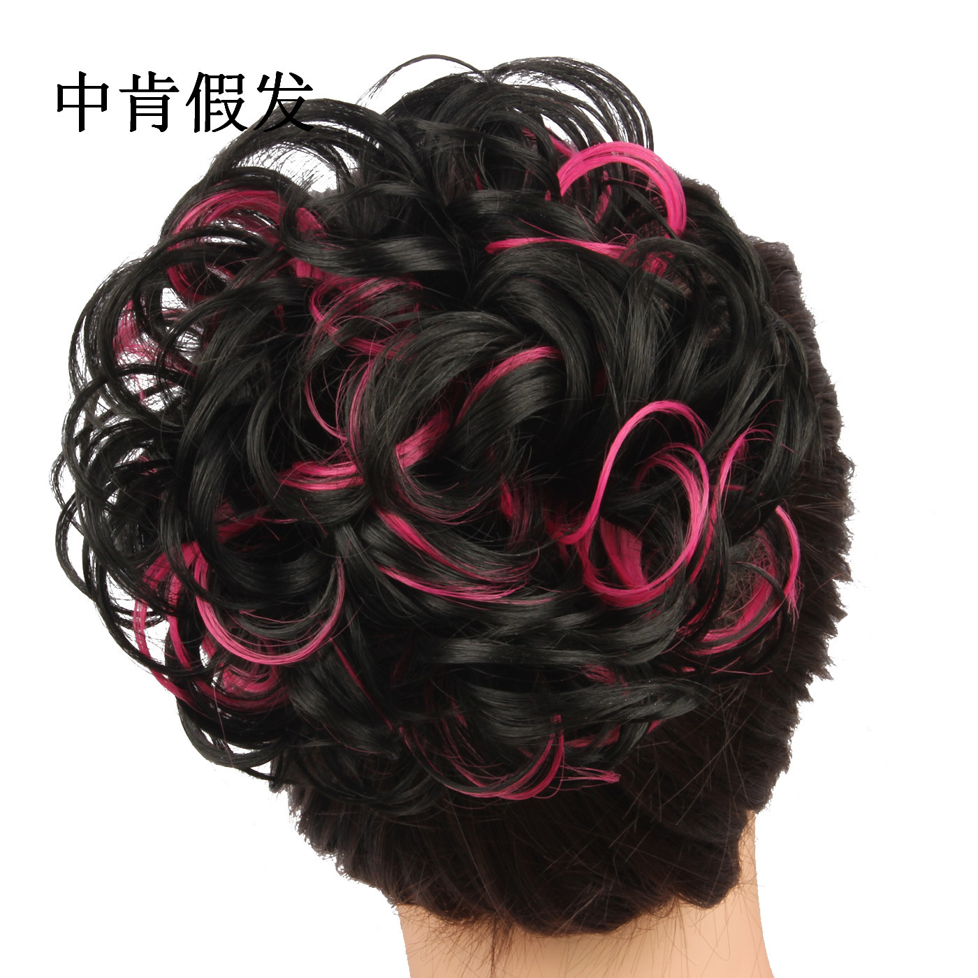 中肯假发盘发器丸子头发苞假发髻 假发凌乱花苞 厂家直销批发
