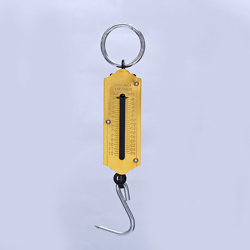 便携式机械刻度挂钩称 垂直弹簧机械卖菜称手提秤 外贸精品刻度秤