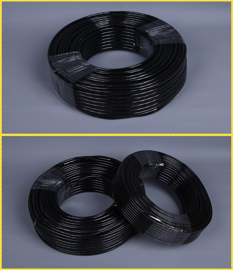 厂家直销九辉blvvb6平方电线大盘双芯铝护套线插座线家用电线