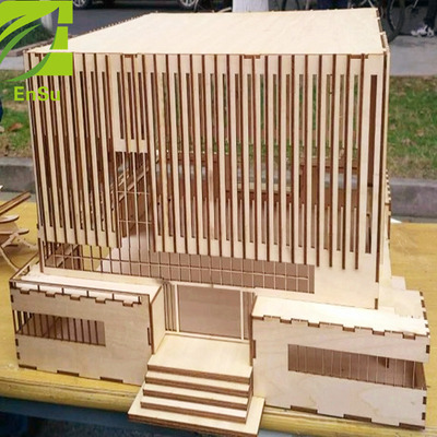 5mm椴木夹板 diy建筑模型胶合板