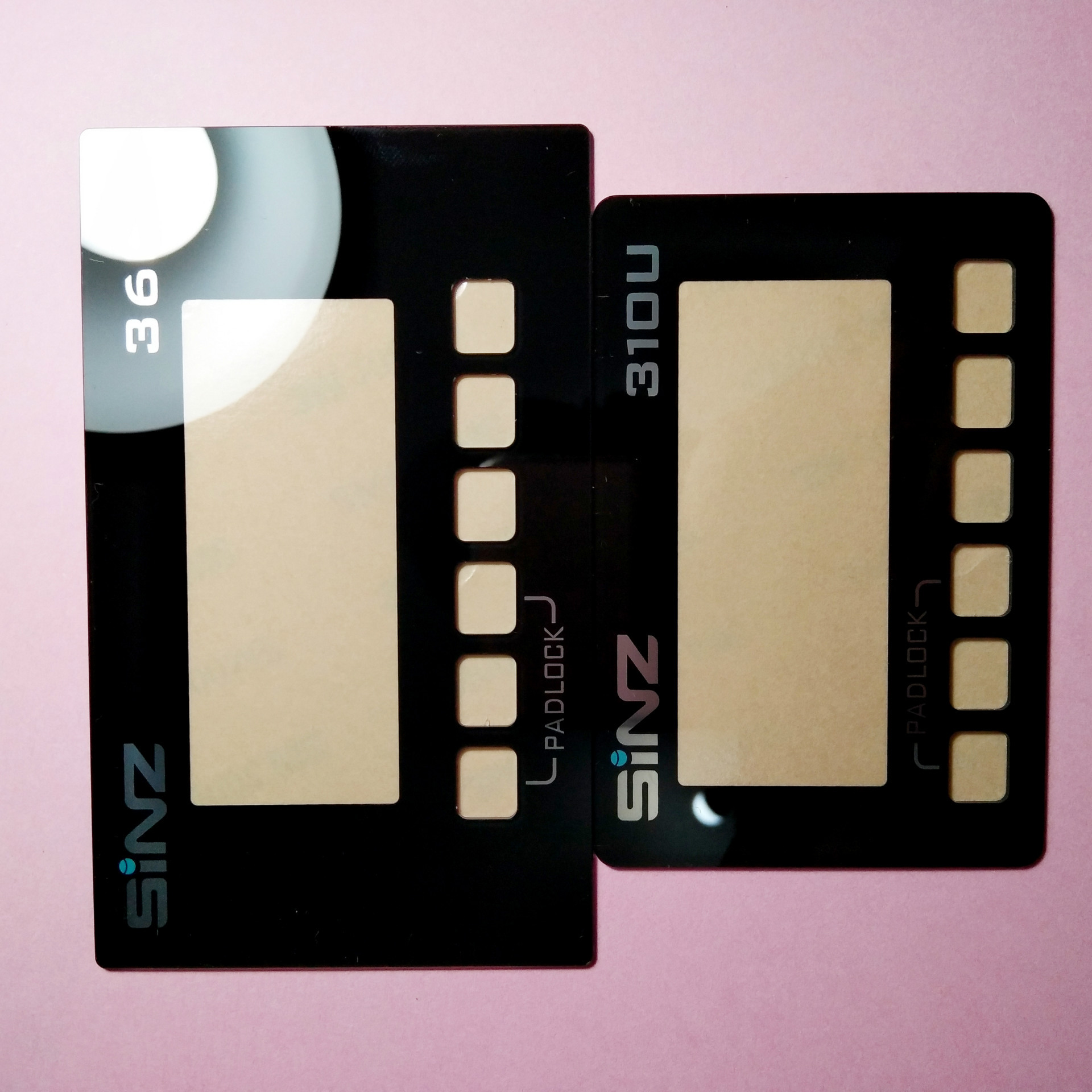 亚克力 pc 丝印cnc切割面板