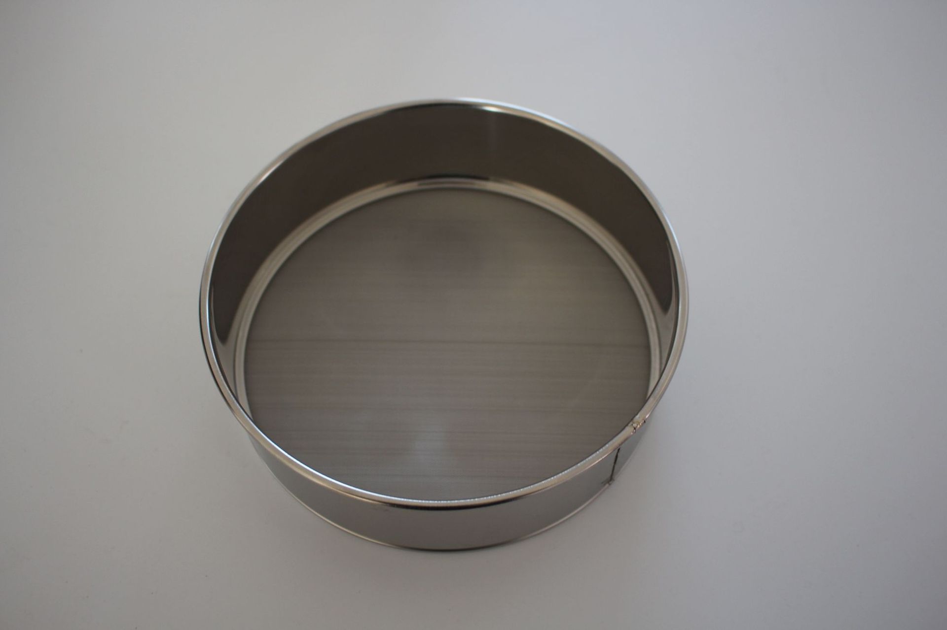 18cm不锈钢圆形超细面粉筛糖粉筛中药粉筛304,60目