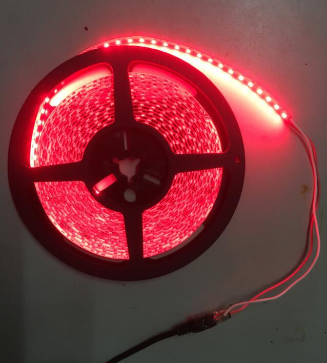 led红外灯带 ir 660nm 可见光用于监控摄像smd3528 每米120灯厂家