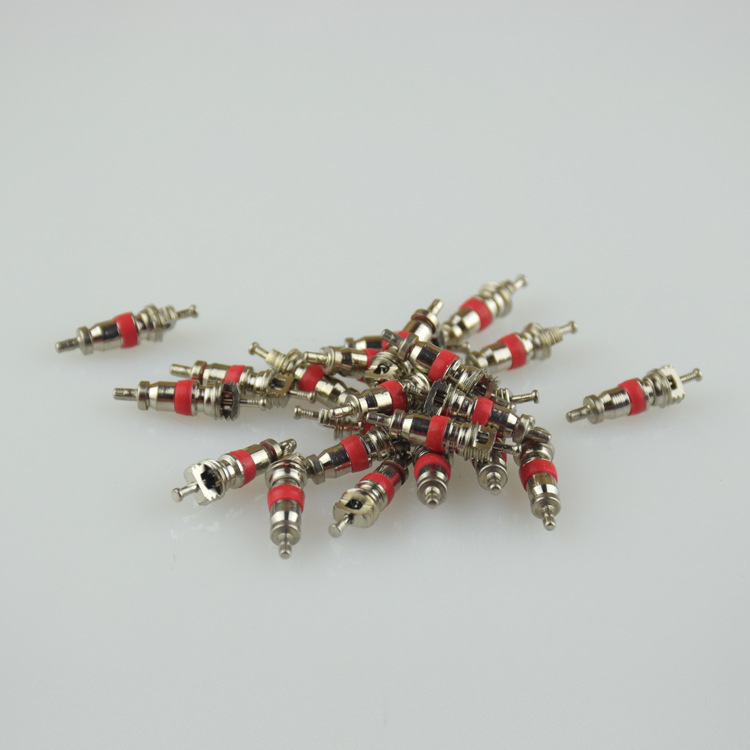 厂家直销全铜镀镍美式气门芯 现货