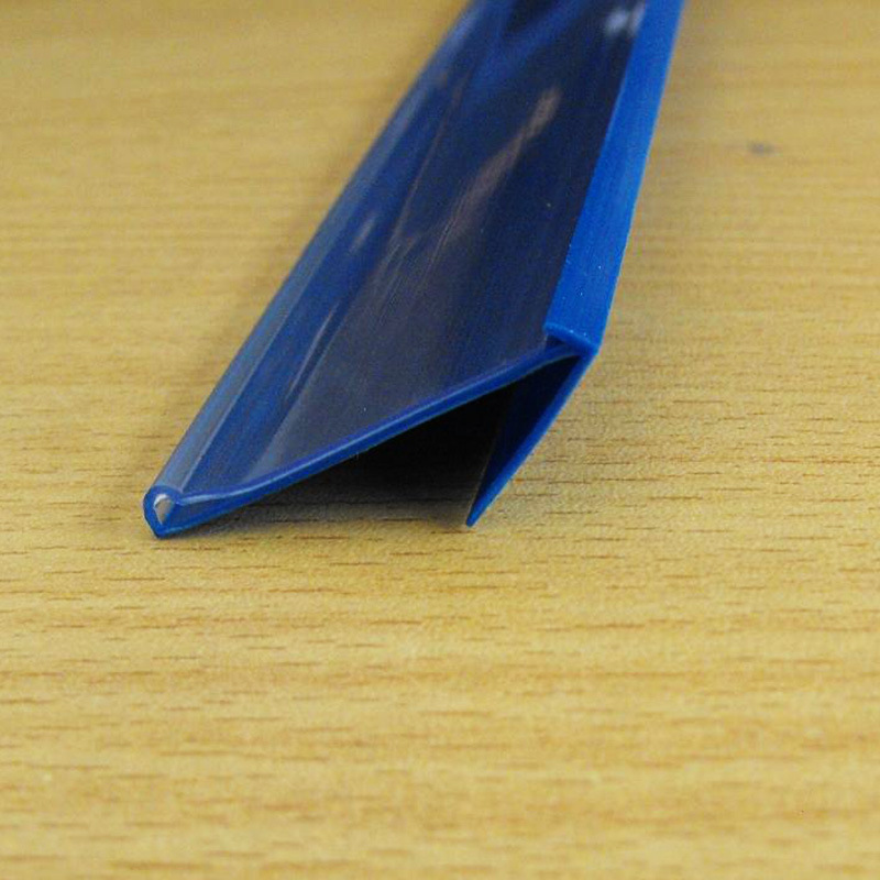 厂家直销超市货架n形背卡式标价条-单片式价格条-pvc卡条批发现货