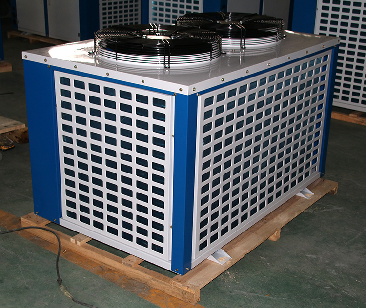 翅片式风冷冷凝器/风机蒸发器/铜管高效散热器换热器fnu型足平方