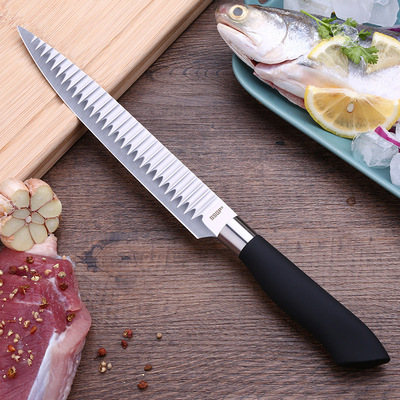 锋利不粘切片刀菜刀德式厨师刀切菜刀厨房家用不锈钢刀具切肉刀