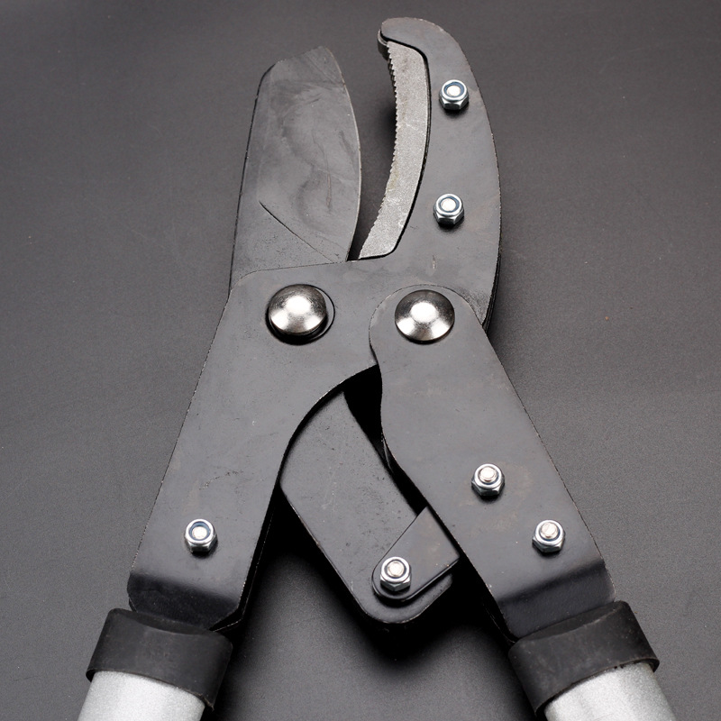 园林工具粗枝剪刀带配件双色粗钢管不绅缩大力士大力剪