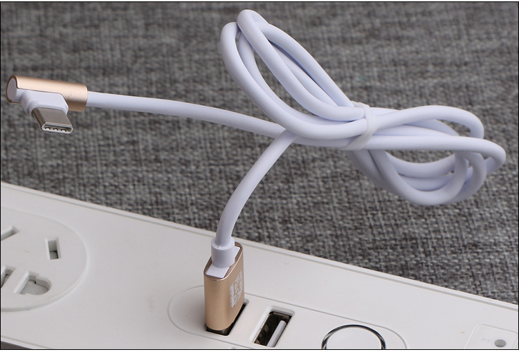 爵爷手机数据线安卓苹果type-c数据充电线小米vivo弯头通用数据线