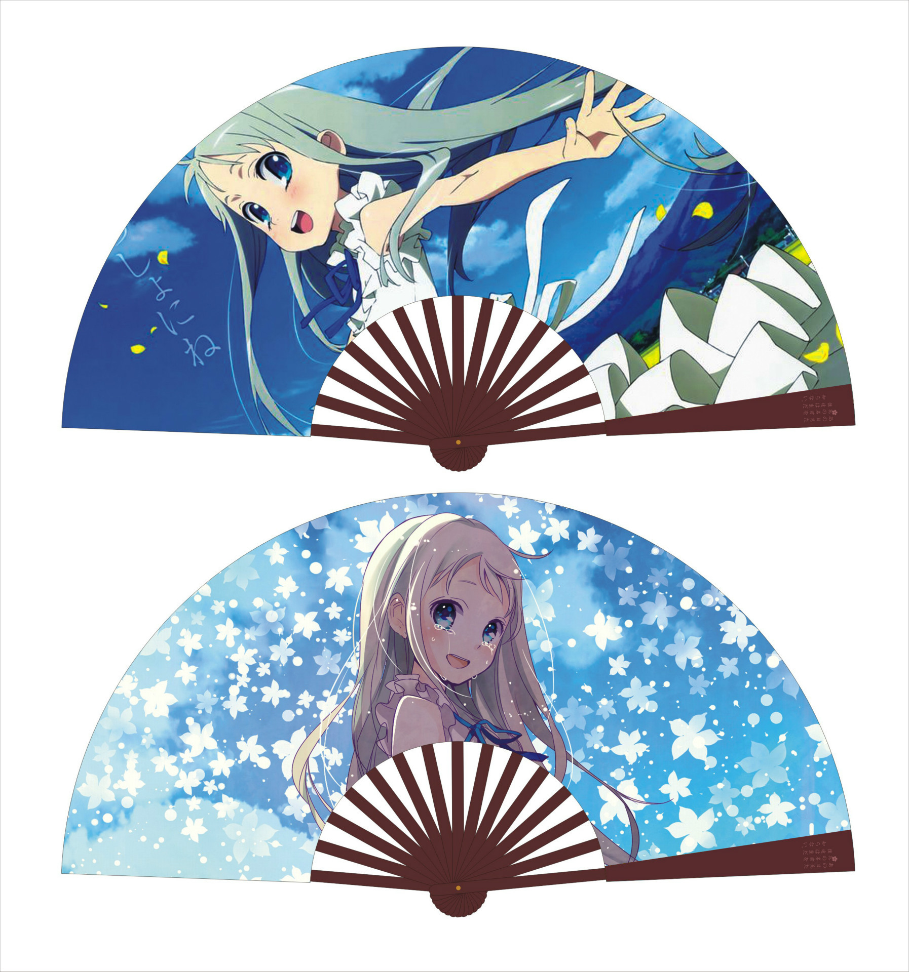 现货折扇 黄曼周边动漫 折扇批发10寸大号折扇