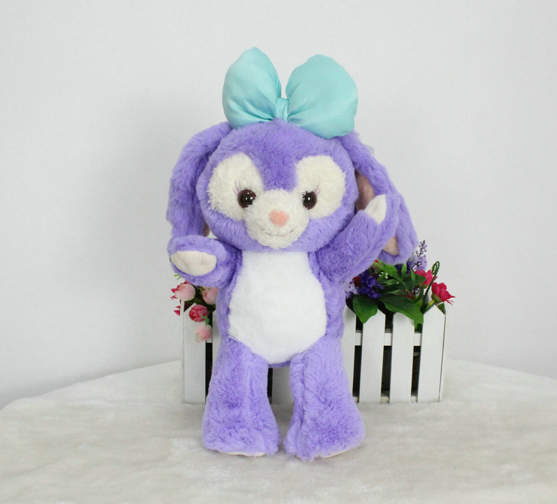 商品名:duffy达菲熊朋友stellalou兔子兔子长耳朵史黛 公仔:10寸全长