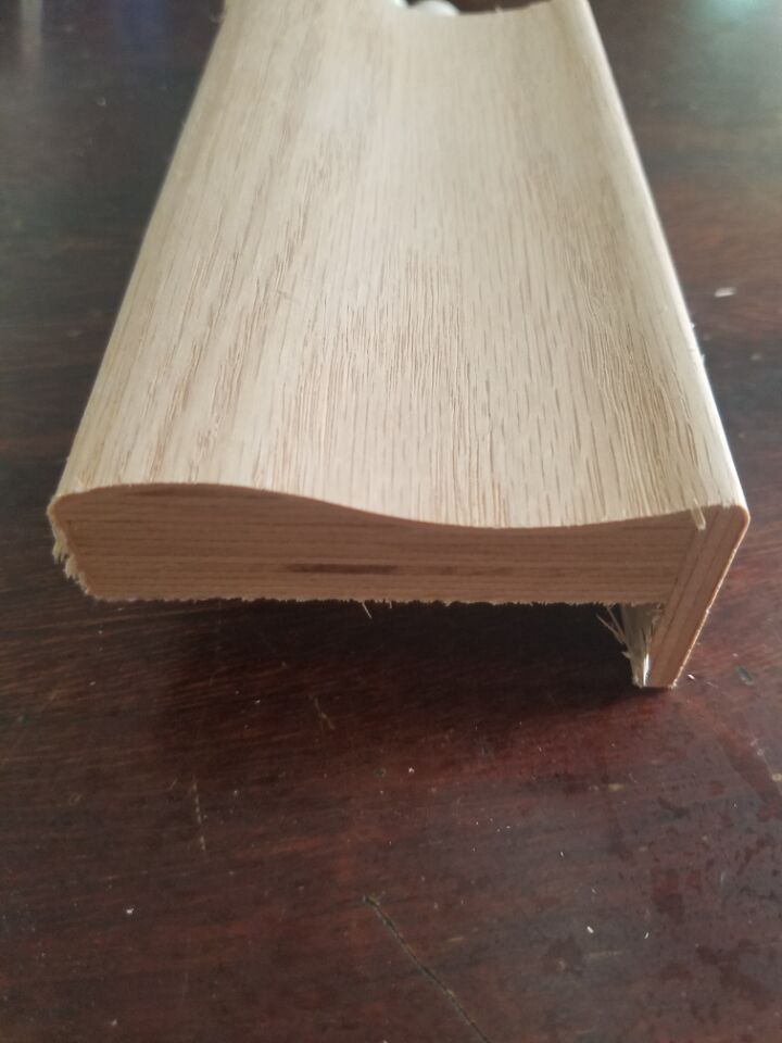 大量供应各种规格 实木 多层板 科技木装饰线条 涂泥门套线条