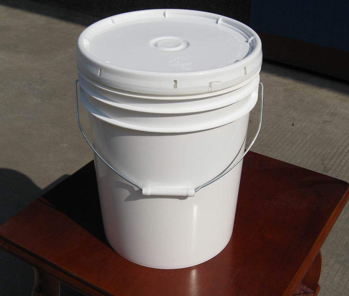 供应20升塑料桶 三条边涂料化工美式盖塑胶全新pp油漆20l包装桶