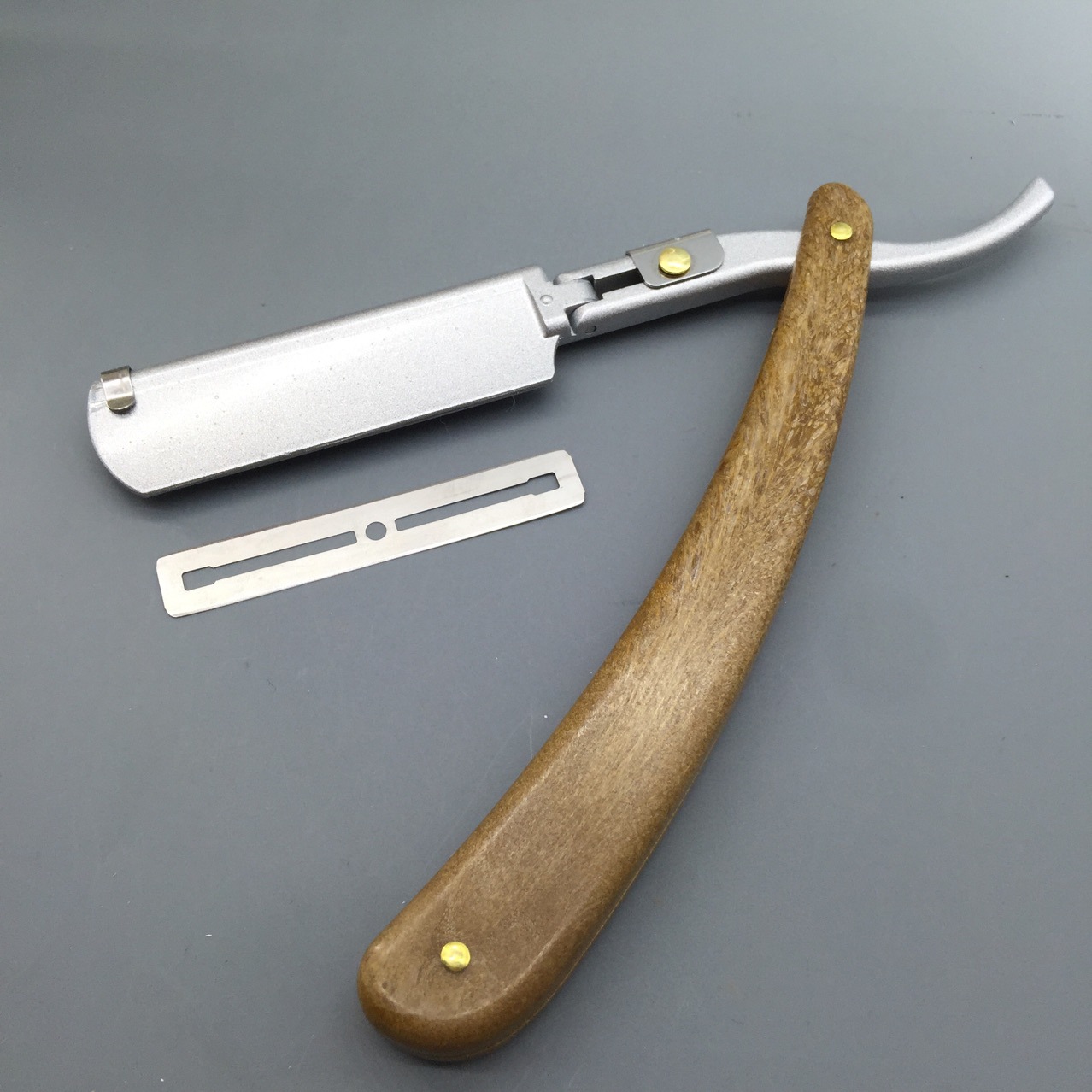 丽尔达老式长刀片手动刮刀剃头刀美发刮胡剃须刀理发刀片刮脸修眉