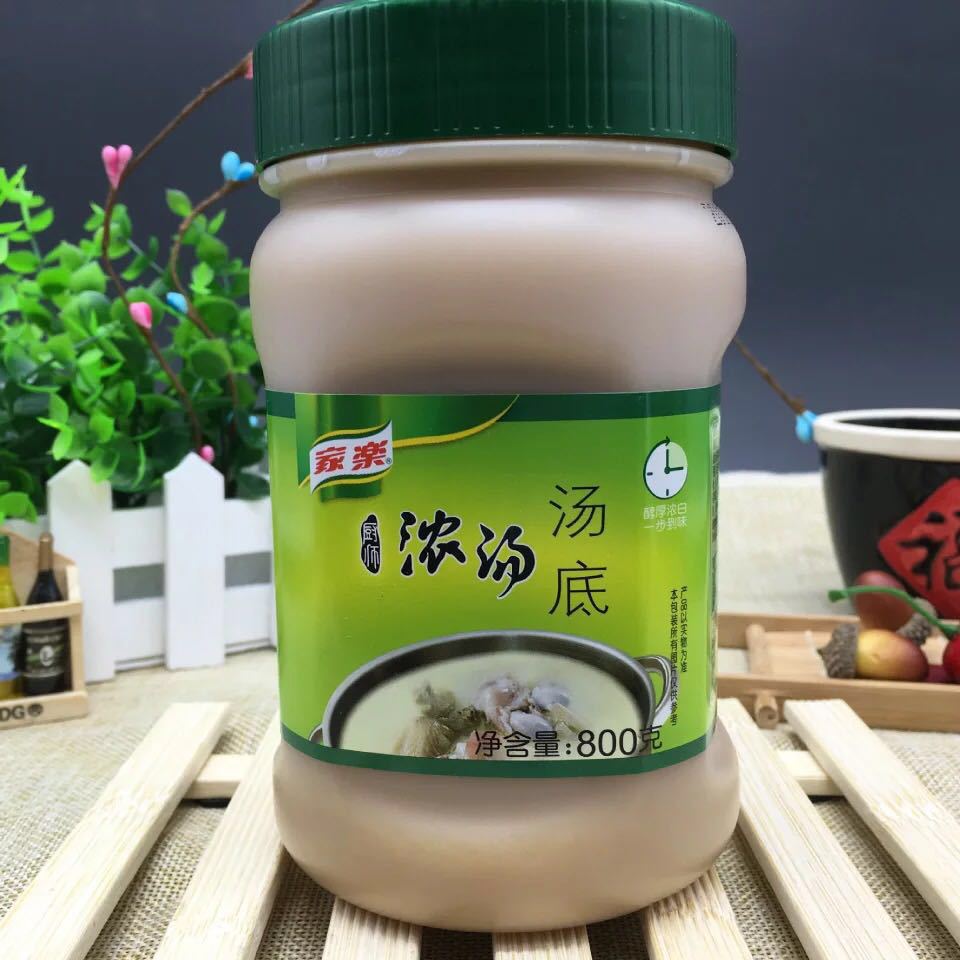 家乐浓汤汤底800g联合利华浓汤宝家乐调味料高汤大骨汤