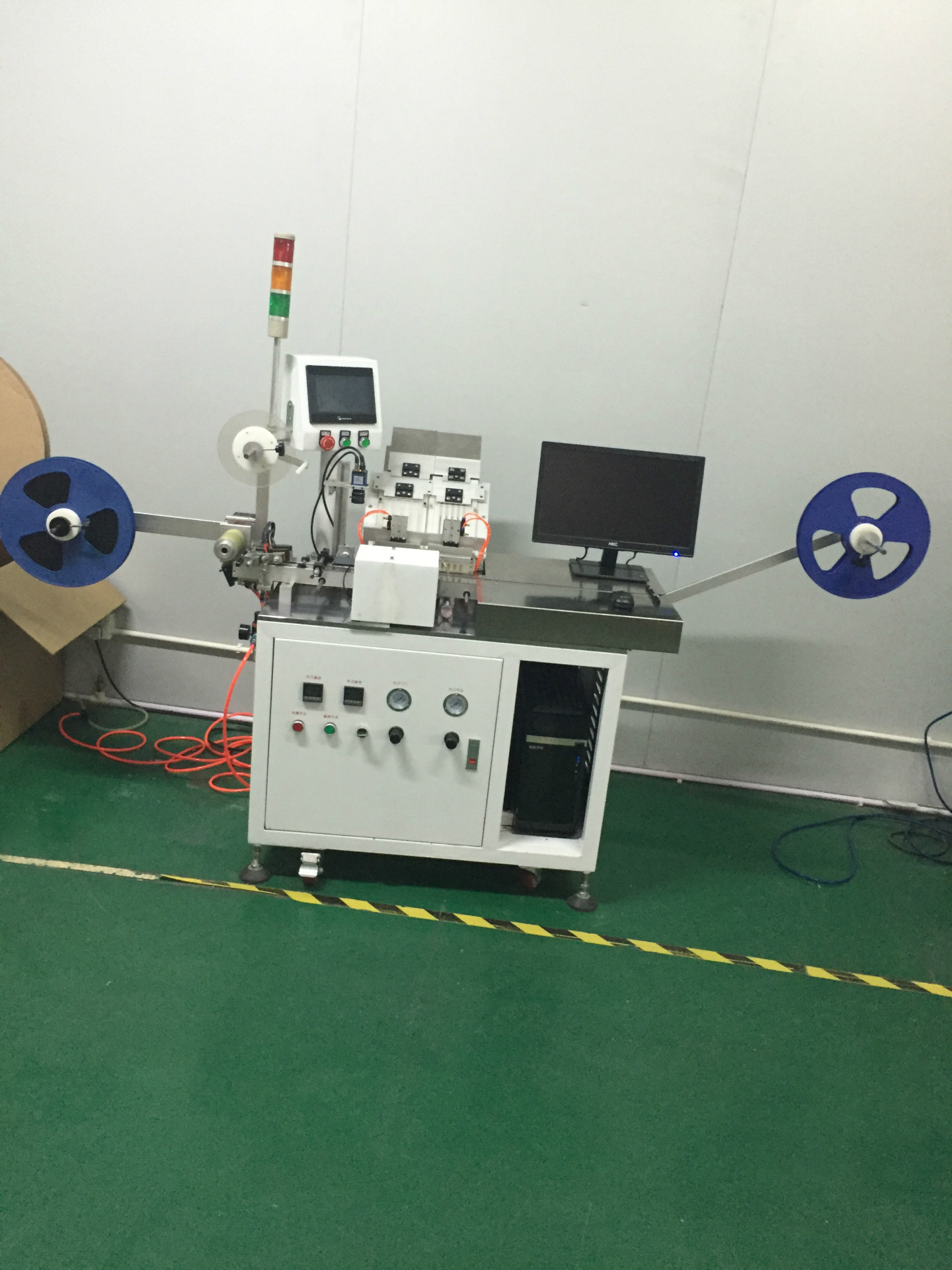 厂家批发直销 自动编带网络变压器测包机 2.5m*0.5m*1.5m编带机