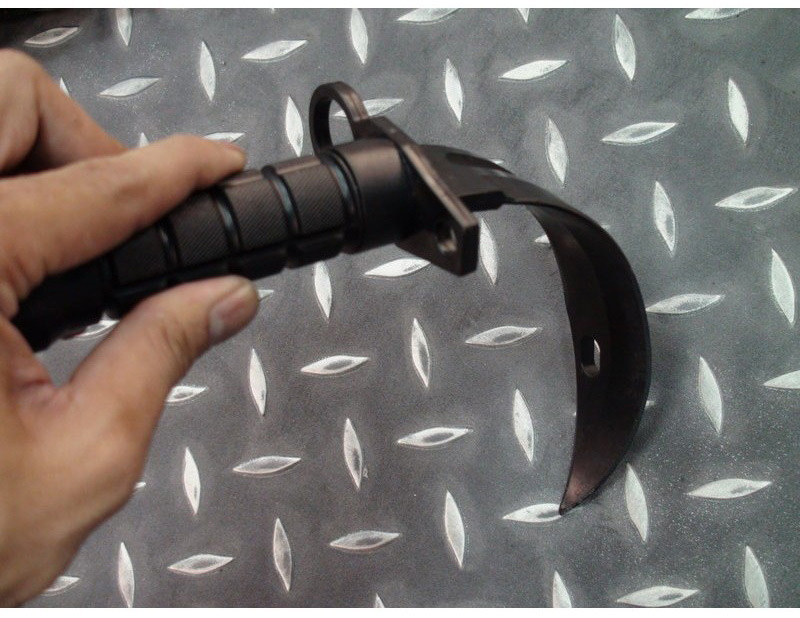 影视道具_m9塑料刀战术匕首 训练橡胶软刀 cosplay影