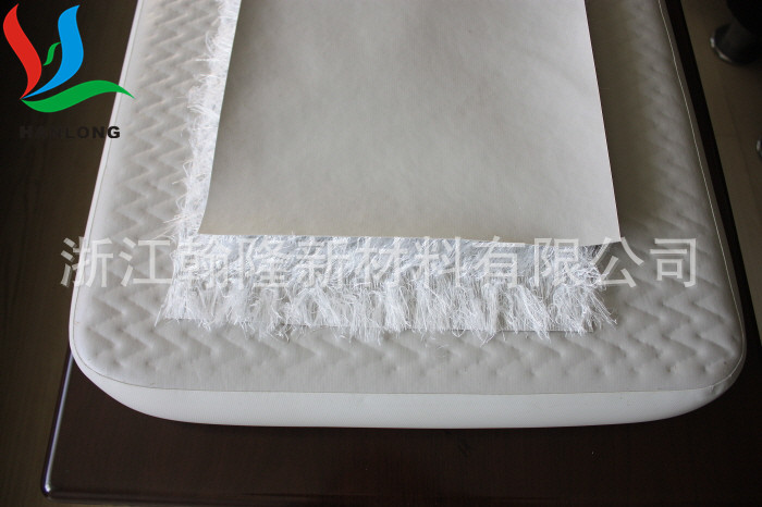 充气垫冲浪板用拉丝布,空间布材料,pvc双层夹网布