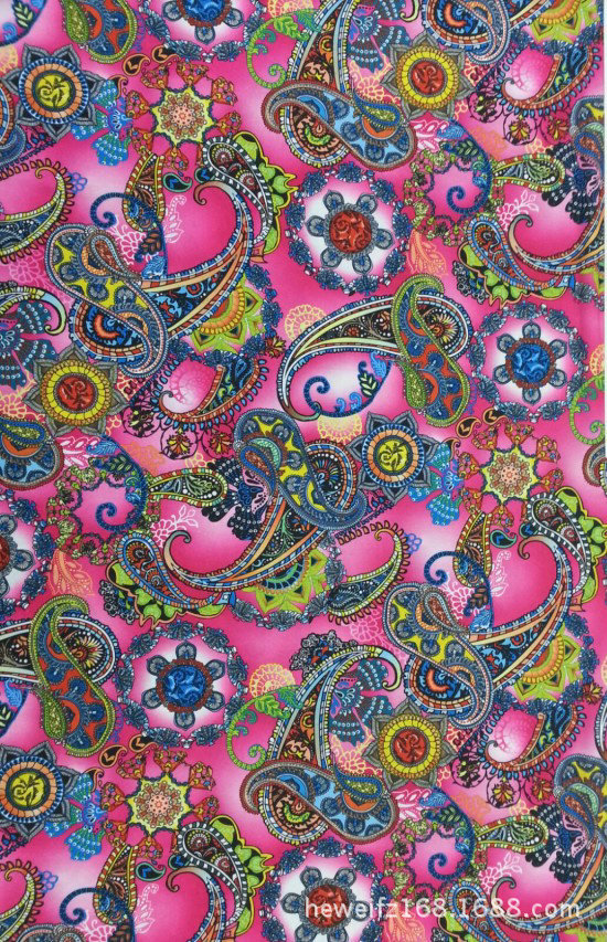 转移印花厂f9150 供应花型加工印花可印雪纺 涤棉 针织等服装面料