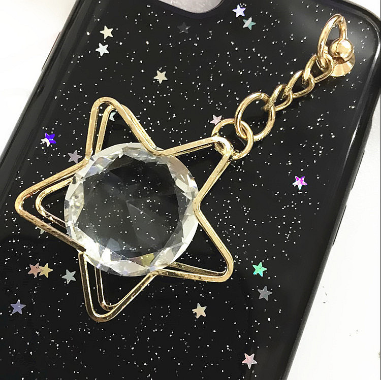 【星语心愿水晶挂坠OPPO R9 R9PLUS手机壳