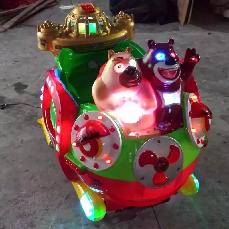 2020新款儿童投币摇摇车熊出没潜水艇摇摆机熊出海潜水艇摇摇机