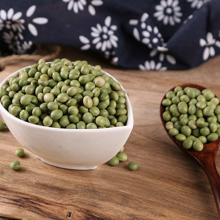 新货绿黄豆 农家种植绿豆 厂家五谷杂粮批发散装绿黄豆25kg/件